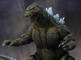 Monsterarts godzilla 2019 poster color ver. Godzilla S H Monsterarts Godzilla Orai Noriyoshi Poster Color Ver