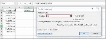 Quickly Convert Time To Seconds Minutes Hours In Excel
