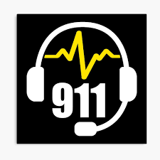With the convenience of online shopping, you can upgrade your dispatch audio devices today. 911 Dispatcher Headset Photographic Print By Bluelinegear Redbubble