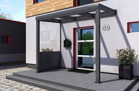 Hausturvordach Seitenwand 1 5m Dachtiefe Wind Und Sichtschutz Fur Das Haustur Vordach Gunstige Preise Trusted Shop Einfache Hausturvordach Haus Hauswand