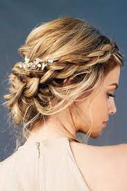 Fantastic Chignon Hairstyles For Feminine And Stylish Women Up Dos For Medium Hair Medium Length Hair Styles Medium Hair Styles