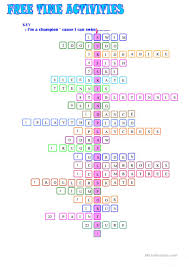Themed crossword puzzles with a human touch. Free Time Activities Crossword Puzzle English Esl Worksheets For Distance Learning And Physical Classrooms
