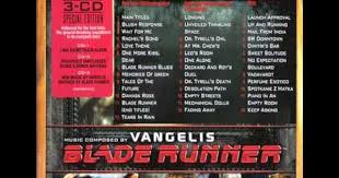 Youtube Vangelis Blade Runner Blade Runner Movie Soundtracks