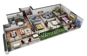 We are introducing a number of 3 bedroom floor plan designs. Incredible Modern Design Ideas Of House Plans With 3 Bedrooms