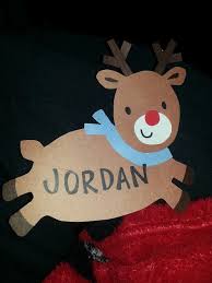 Rudolph College Door Decs Cubby Tags Christmas Dorm Decorations Preschool Christmas