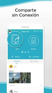 Zapya apk download is a free platform for android sharing files, videos, and photos without using mobile data or network connection. Zapya Go For Android Apk Download