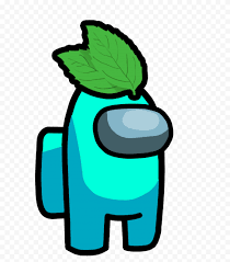 Hd Cyan Light Blue Among Us Crewmate Character With Leaf Hat Png Citypng Ready to be used in web design, mobile apps and presentations. hd cyan light blue among us crewmate