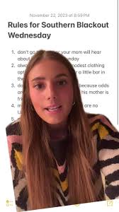 #greenscreen southern rules for blackout wednesday