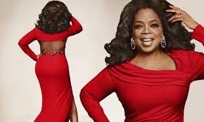 The oprah winfrey show ran for 25 seasons and was syndicated to 214 television stations in the u.s. Oprah Winfrey 60 Declares Age Is Just A Number In A Stunning Tight Red Gown Daily Mail Online
