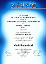 Finden sie ihren traumjob in lamprechtshausen mit ihrer regionalen jobbörse :: Salzburgmilch Heujuwel Gewinnt Gold Bei Der Internationalen Kasiade Salzburg Stadt