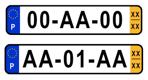 A primeira da nova série ficou guardada para recordação mas a segunda já foi atribuída. Aqui Estao As Novas Chapas De Matricula Para Usar A Partir De 2020 Automais