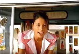 It then cuts back to reveal he is riding a rickshaw with melanie sykes, star of the beer's 1990s ads, sitting in the back seat. Melanie Sykes In The Boddingtons The 90s Were Awesome