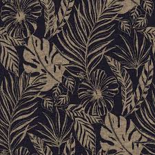 Buy bird wallpaper and get the best deals at the lowest prices on ebay! Black Tropical Leaves Leaf Wallpaper Metallic Gold Shimmer Floral Flowers Yol Buy Online In Angola At Angola Desertcart Com Productid 138454850