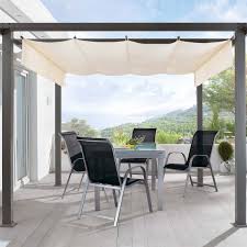 Design Pergola Alu Pulverbeschichtetes Aluminium Dach 100 Polyester Pergola Pavillon Pergola Pergola Dach