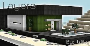 layers modern build minecraft project via. Layers Modern House Minecraft Building Inc
