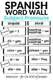 Spanish Easy Spanish Spanish Language Easy Learn Learn Spanish Learn Spanish From Home Learning Spanish Vocabulary Spanish Word Wall Spanish Language Learning