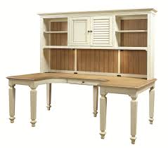 Currently the desk consists of two parts: Aspenhome Cottonwood U Shaped Desk And Hutch With 3 Shelves And Reversible Door Panels Fisher Home Furnishings Desk Hutch Sets