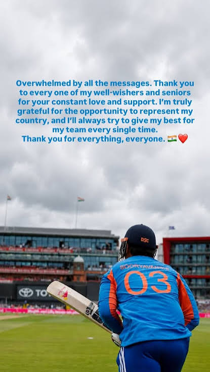 Vaibhav Sooryavanshi Sends First Message To Well-Wishers After India Debut:  'I'll Always Try...' | Cricket News - News18