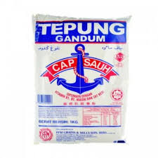 Terdapat banya sekali varian merk tepung gandum seperti cap kunci. Tepung Gandum Cap Sauh 1kg Shopee Malaysia