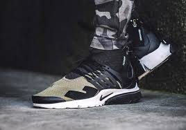 Acronym X Nikelab Air Presto Mid Medium Olive 2 Skate Wear Sneakers Sneakers Nike