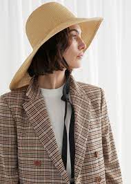 Wide Brim Straw Ribbon Hat Wide Brimmed Fashion Story Hats