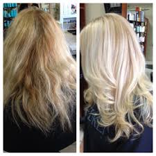 Before And After With Olaplex Hair Hair Color For Women Blonde Hair Color