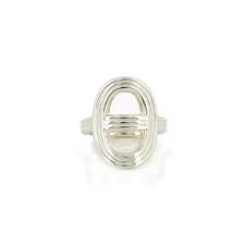 Bague Hermes Chaine D Ancre 24 Gm En Argent