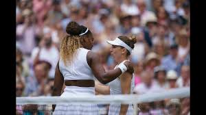 (10) serena williams vs (2) simona halep. Wimbledon Serena Williams Falls To Simona Halep In Final