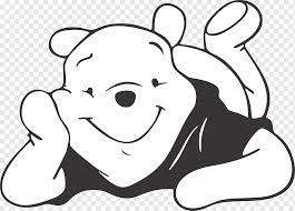 Watercolour and coloured pencil illustration for a friend of mine. Winnie Pooh Black Png Images Pngwing