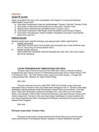 Dalam melaksanakan kerja kursus sejarah ini, terdapat beberapa objektif yang ingin saya capai. Kajian Kes Sejarah Tingkatan 1