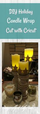 Dragonfly Lily Pads Diy Holiday Candle Wrap