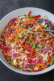 Sliced carrots, sesame, red bell pepper, vegetable oil, boneless, skinless chicken breasts. Asian Chopped Salad Recipe Natashaskitchen Com