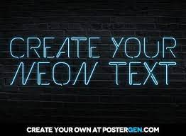 From there we will bring your. Neon Text Generator Print Text Generator Neon Words Neon