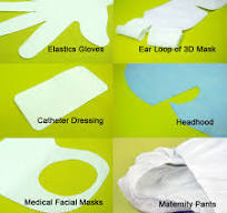 China Elastic Non Woven Fabric For Earloop Face Mask ...