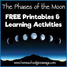 The Phases Of The Moon Free Printables And Learning