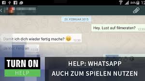 Ändere deinen status in xyz. Whatsapp Spiele Ratsel 7 Games Fur Die Messenger App