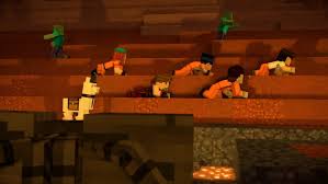 Image result for minecraft story mode season 2 below the bedrock screenshots