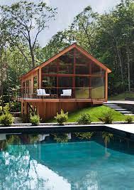 These cabins are actually built from the ground up to be totally off the grid and ready to settle in once completed, the ones i am looking at zoning restrictions on short term rentals are pretty relaxed in and around the catskill mountain area, there aren't any in delaware county where i bought my cabin and. Modernist Inspired Holiday Homes Go On Sale In The Catskills New York