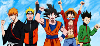 Naruto and his friends watch dragon balls z abridged but the version is them sorry about dbz fan. Anime Collage Dbz One Piece Naruto Wallpapers Wallpaper Cave
