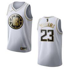 Kawhi leonard clippers earned edition. Men S Los Angeles Clippers 23 Lou Williams Golden Edition Jersey White Ctjersey Store
