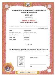 Download aplikasi skhu mi 2020. Contoh Format Blanko Ijazah Sertifikat Atau Piagam Paud Tk Ra Ijazah Ra