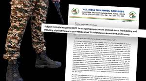 নন্দীগ্রামে ভোটারদের মারধর, ভয় দেখানো থেকে বলপ্রয়োগে অভিযুক্ত সিআরপিএফ! ছবি দিয়ে কমিশনকে নালিশ তৃণমূলের