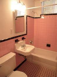 Happy New Year And The Pink Tile Bathroom Is Back Pink Bathroom Tiles Pink Tile Bathroom Tiny Bathroom Makeover
