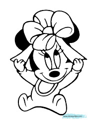Baby minnie mouse 1st birthday coloring pages. Babyminnie Coloring3 Gif 720 920 Mickey Mouse Coloring Pages Disney Coloring Pages Disney Princess Coloring Pages