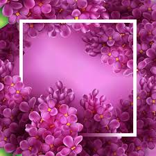 Purple Lilac Flowers Vector Background Vector Flowers Flower Backgrounds Lilac Flowers