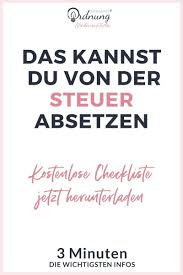Steuer Checkliste Unterlagen Fur Die Steuer Kostenlos Herunterladen Steuererklarung Tipps Tipps Zum Geld Sparen Checkliste