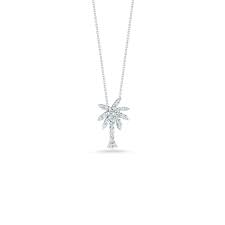 Buy Italian Gold Small Palm Tree Pendant With Diamonds For Gifts Palm Tree Necklace Palm Tree Jewelry Palm Tree Pendant
