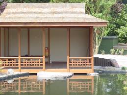 Since a dry landscape is a waterless garden, there are no ponds or streams, rather it is a. Japanese Tea House In Hardwood The Japanese Garden Centre