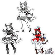 Amazon | にゃんこ大商店オリジナル ステッカーセット ネコずきんミーニャ にゃんこ大戦争 | シール・ステッカー | おもちゃ