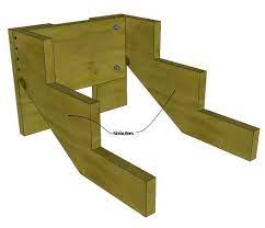 Custom Stairs Free Standing Stairs Designed For Travel Trailers Stages Decks And More Diy Stairs Outdoor Outdoor Stairs Stairs Design